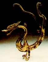 鎏金铁心铜龙（唐）