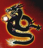 加拿大印刷品上的龙