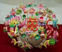 龙凤双喜（陕西关中民俗面花）